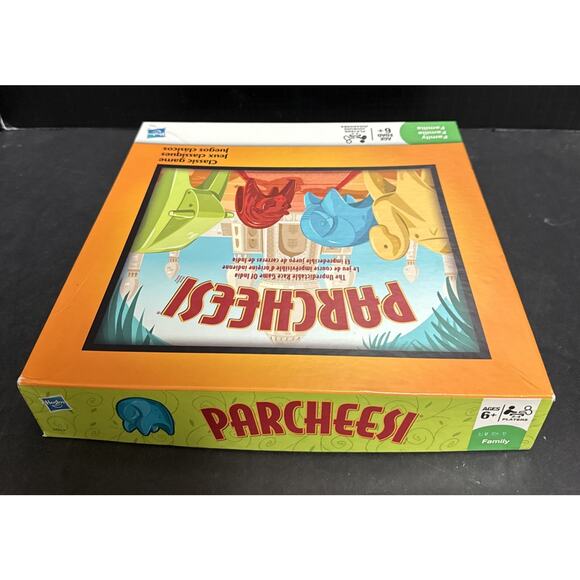Parcheesi The Classic Game of India Milton Bradley Board Game 100% Complete 2009 - Picture 10 of 11